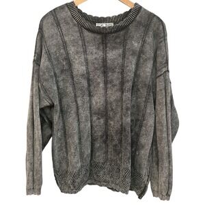 VTG GAS 1990s The Great American Sweater Co Women’s Small Gray USA Cotton